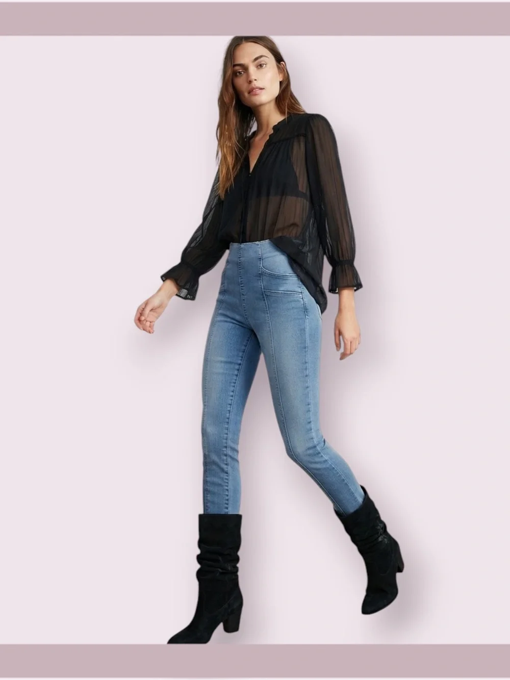 Free People We The Free Feel Alright Skinny Jeans